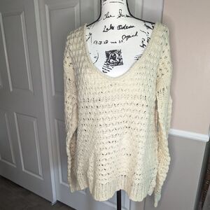 NWT Free People crashing waves sweater